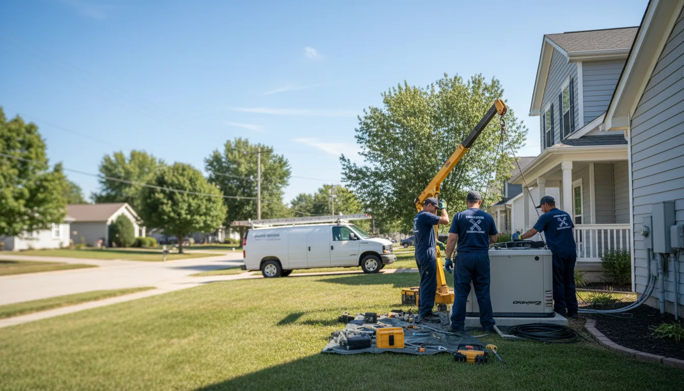 Generator Installation in Burlington, WI near me